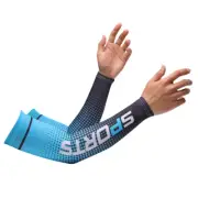 Sport Ice Arm Sleeves for Men Cycling UV Solar Cuff Breathable Summer Sun Protec