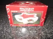 NEW Pfaltzgraff Christmas Heritage Star Lite Candle 4 1/2" Star Shaped