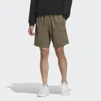 在飛比找momo購物網優惠-【adidas 愛迪達】短褲 男款 運動褲 亞規 綠 IA9
