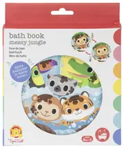 Tiger Tribe - Bath Book - Messy Jungle