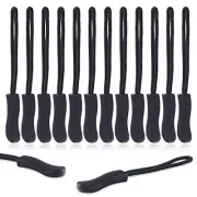 12Pack Zipper Pull Replacement, Golf Bag Zipper Pull #01 Black(12 PACK)