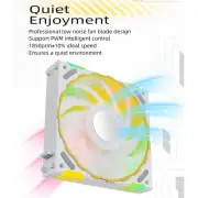 Yeston Computer Case Cooling Fan 120mm ARGB Computer CPU Cooler With 1850RP DZ