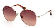 Max Mara MM0034 30F Women’s Sunglasses Gold Size 60