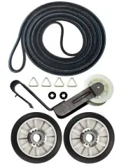 Whirlpool CEM2940TQ1 Dryer Rollers Belt Pulley Kit