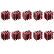 10pcs Stepper Motor Driver HeatSink For 3D Printer TMC2100/TMC2208 Stepper D Fit