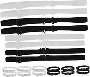 [SAFIGLE] 20pcs Bow Tie Cord Extension Straps Elastic Bowknot Neckwear for Uniforms Party Wedding Diy Comfortable Fit Versatile Design