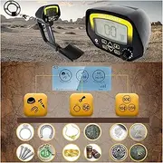Metal Detectors, MD-4060 Metal Detector Professional Underground Gold Detectors Pinpointer Detecting Jewelry Treasure Hunter for Beach/Gold Hunting