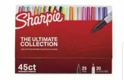 Sharpie The Ultimate Collection Permanent Markers - 45 Piece