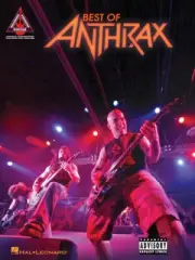 Best of Anthrax Sheet Music Guitar Tablature Book NEW 000690849