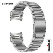 No Gaps Strap Titanium Band For Samsung Galaxy Watch6 Classic 43/47mm 6 5 4 40MM