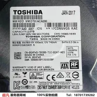 在飛比找Yahoo!奇摩拍賣優惠-電腦零件Toshiba/東芝 DELL 2T 3.5 7.2