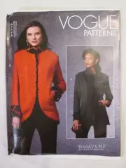 Vogue 1713 Today's Fit by Sandra Betzina Jackets Pattern Mandarin Collar Pockets