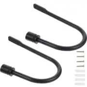2pcs Wall Mounted Curtain Hooks For Drapes Curtain Tie Backs