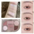 Cosmetics Shimmer Eye Shadow Milk Tea Matte Eyeshadow Palette Makeup Sweet Dai `