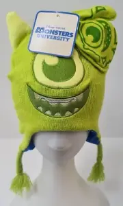 Monsters Inc. University Beanie & Gloves Set Disney Pixar Girls Kids *With Tags*