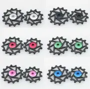1 Pair 12T+14T Bicycles Ceramic Rear Derailleur Pulley Jockey For SHIMANO SRAM