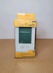 King Clear Touch Non-Programmable White Thermostat Model K322E - NEW IN BOX!