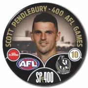 2024 AFL Collingwood Football Club - SCOTT PENDLEBURY 400th BADGE