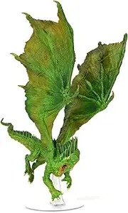 WizKids D&D Icons of The Realms Adult Green Dragon Premium Figure, WZK96055