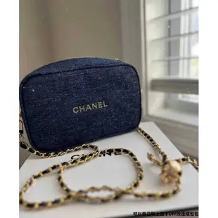 現貨Chanel VVIP化妝包藍贈品 正品