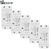 5PCS SONOFF BasicR2 Wifi smart switch, WLAN switch, Alexa APP control, 2200W