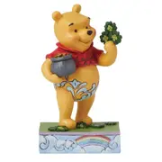 Disney Traditions St. Patrick's Day Pooh With Clovers