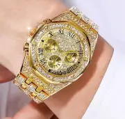 Women Luxury Rhinestone Wristwatch