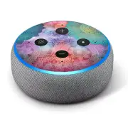 Vinyl Decal Skin for Amazon Echo Dot 3rd Gen - Colorful Mandala