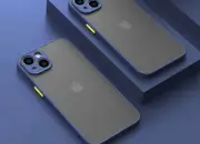 Apple IPhone 15 Armor Bumper Shockproof iPhone Case Blue Durable And Tough!