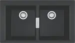 Franke Sirius 2.0 Double Bowl Black Sink