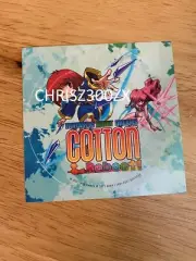 Cotton Reboot! Collector's Edition Character LOGO Sticker Decal 3 3/4