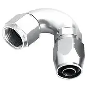 Aeroflow 550 Series Cutter Style Swivel 120° Stepped Hose End -12AN to -16 Hose, AF554-16-12S