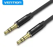 Vention BAXBJ 3.5mm Male to Male Audio Cable - 5m - Black Aluminum alloy [BAXBJ]