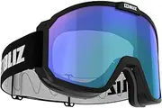 Bliz Rave Ski Goggles Black-Light Orange-Blue Multi