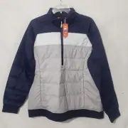 NWT CBUK Cutter & Buck Thaw Half-Zip Insulated Pullover Coat Wind Resistant XL