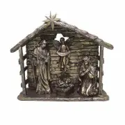 Nativity Scene Statue 5 Piece Set Mary Joseph Jesus Angel Christmas Divinity Se