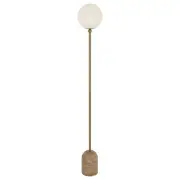 Gina Floor Lamp, Beige, Opal Matte