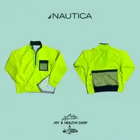 在飛比找蝦皮購物優惠-<半開襟長袖> NAUTICA 可收納螢光半開襟長袖