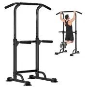 DlandHome Pull Up Bar, Power Tower Dip Bar, Pull Up Bar Free Standing with 10...