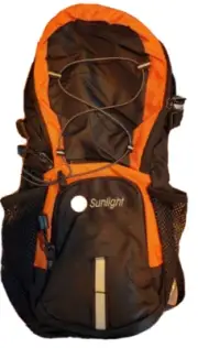 Sunlight Med-20L Size Cycling/Hiking / Backpack / 3 Zip / 2 Bottle Pockets NEW
