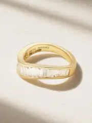 [Anita Ko] Anita Ko - Wave 18-karat Gold Diamond Ring - 6 6 Gold