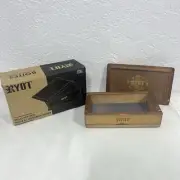 RYOT 4”x7” Natural Solid Top Box NO Prep Card - New/Open Box