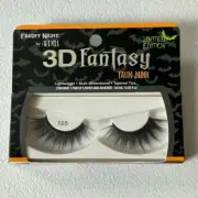 Fright Night By Ardell 3D Fantasy Faux Mink Limited Edition Lashes/Adhesive #105