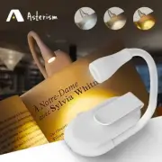1-2Pcs Portable LED Book Lights USB Rechargeable Eye Protection Night Light Mini