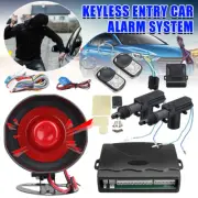 Universal Vehicle Central Locking Remote Kit Car Alarm Immobiliser Shock Sensor