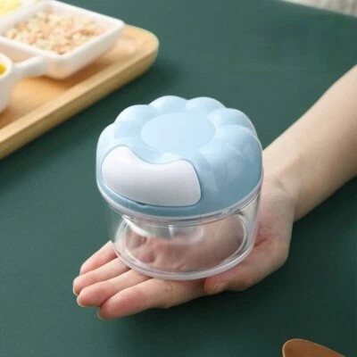 Gridding Mini Chopper Manual Hand Pull Garlic Press Vegetable Meat Kitchen Tool