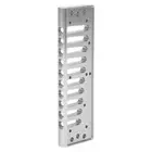 Harmonica Comb 10‑Hole Blues Harp Comb Part For SP20 Aluminum Alloy H MNJ