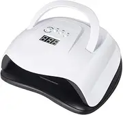 LED Nail Lamp - 120W Gel Nail Polish UV Light for Nail Dryer Curing Lamp Faster 4 Timer Setting Professional Portable Handle for Fingernail and Toenail Auto Sensor Nail Machine
