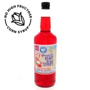 Hypothermias TIGER’S BLOOD Flavor Syrup Snow Cone machine Shaved Ice QUART