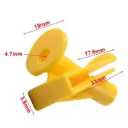 10pcs Engine Undertray & Underbody Shield Clips, For Smart For Fortwo 450 451